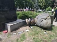 Снос памятника Жукову в Харькове